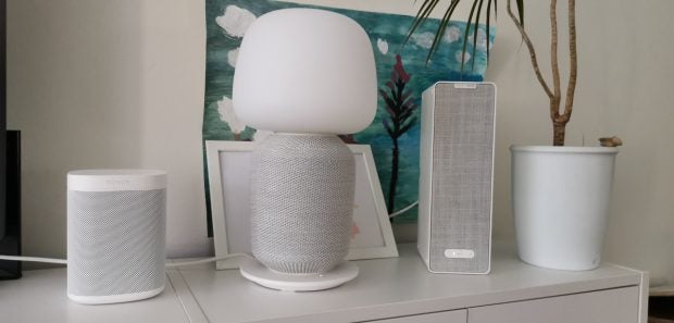 Ikea Symfonisk Familie mit Sonos One. (Foto: t3n)