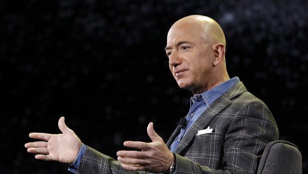 Nächste Station Weltall: Bezos tritt als Amazon-Vorstandschef ab Nächste Station Weltall: Bezos tritt als Amazon-Vorstandschef ab