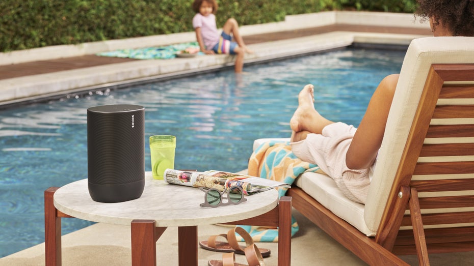 Sonos Move: Akkubetriebener Bluetooth-Speaker mit Trueplay