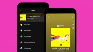 Songs per Snap teilen: Spotify kündigt Verknüpfung mit Snapchat an Songs per Snap teilen: Spotify kündigt Verknüpfung mit Snapchat an