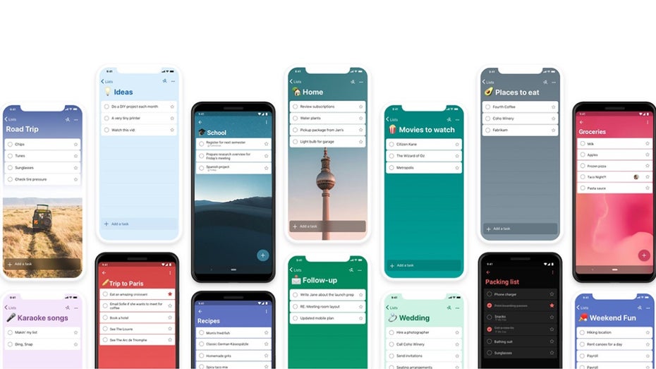 Neue Einstellungsmöglichkeiten für Wunderlist-Nachfolger To Do. (Bild: Microsoft) To Do: Microsoft verpasst seinem Wunderlist-Nachfolger ein Redesign