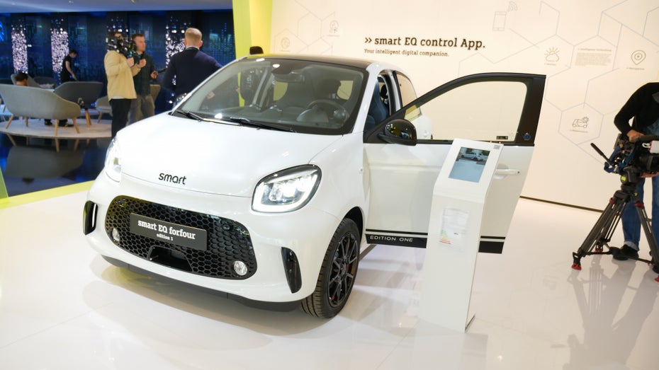 Neue Smart-Modelle auf der IAA 2019. (Foto: t3n)