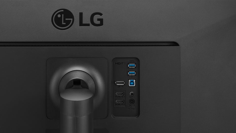 Der LG-Monitor 34WL85C. (Bild: LG)