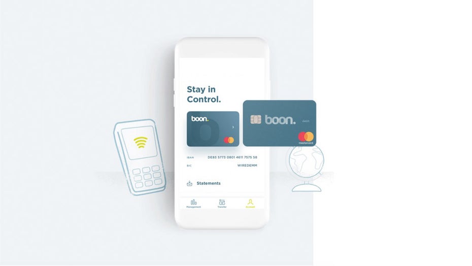 Boon Planet startet, eine weitere Smartphone-Bank. (Screenshot: Boon) Boon Planet, die nächste Smartphone-Bank: Was bringt’s?