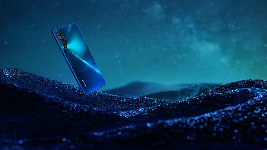 Huawei Nova 5T in Crush Blue. (Bild: Huawei)