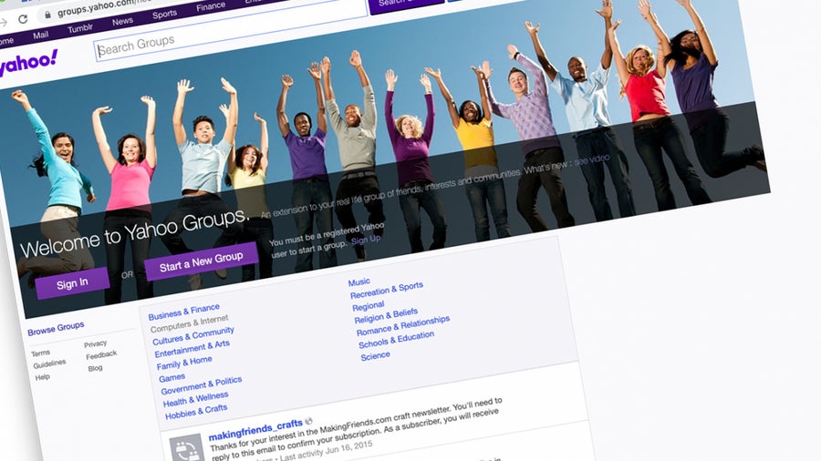 Nach 18 Jahren: Yahoo Groups steht vor dem Aus