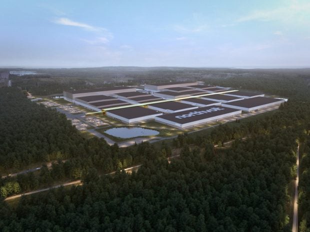 Northvolts Gigafactory Ett in Nordschweden befindet sich seit Oktober ebenfalls im Bau. (Foto: Northvolt)