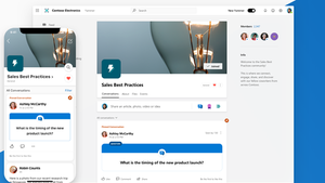Yammer: Microsoft hübscht das Kollaborations-Tool im Fluent Design auf Yammer: Microsoft hübscht das Kollaborations-Tool im Fluent Design auf