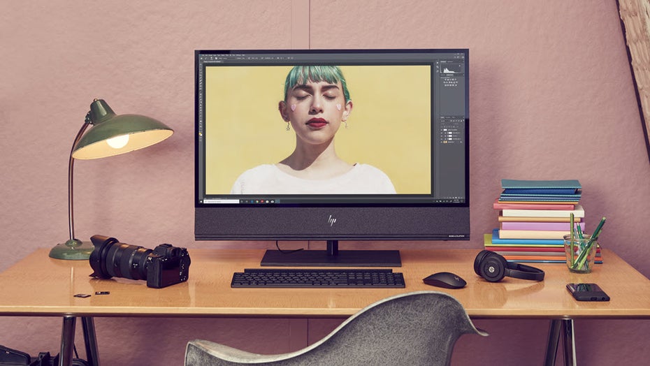 CES 2020: HP zeigt leistungsstarken All-in-One-PC mit 32-Zoll-Display
