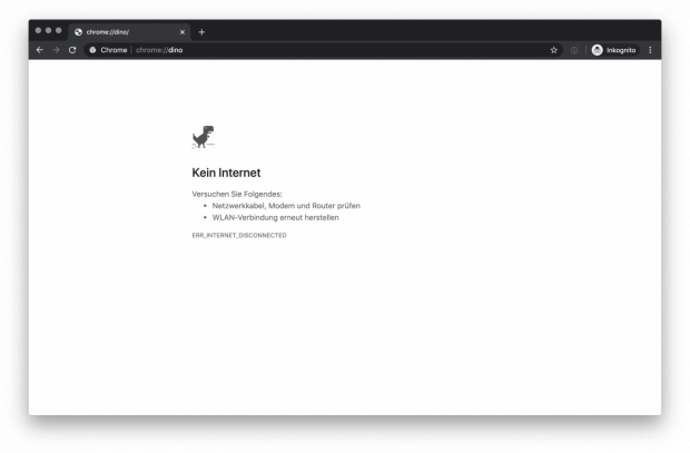 (Screenshot: Google Chrome / t3n)