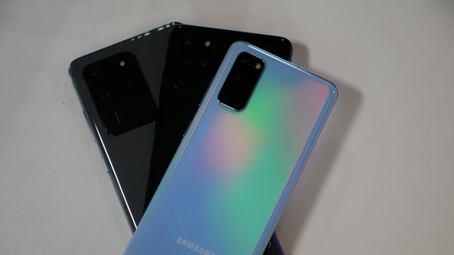 Samsung Galaxy S20 Familie. (Foto: t3n)