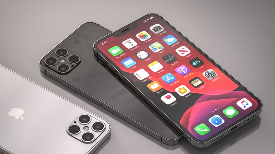 iPhone 12 Pro Renderbild. (Bild: Jonas Daehnert)