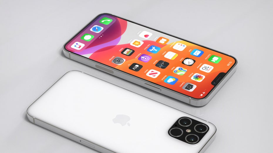 iPhone 12 Pro Renderbild. (Bild: Jonas Daehnert)