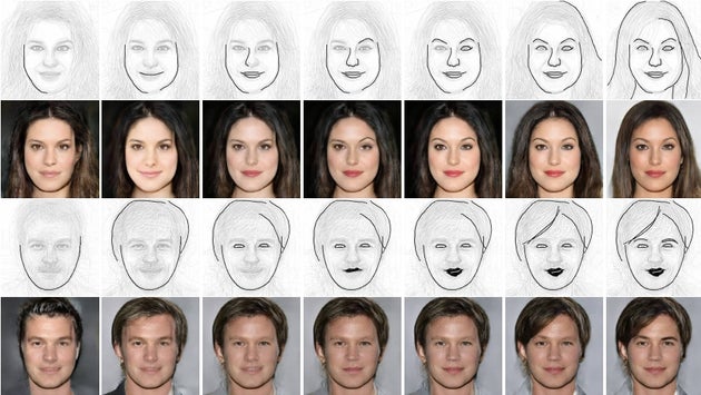 Deep Face Drawing: Wie knstliche Intelligenz aus Strichskizzen Bilder von  Gesichtern erzeugt | t3n