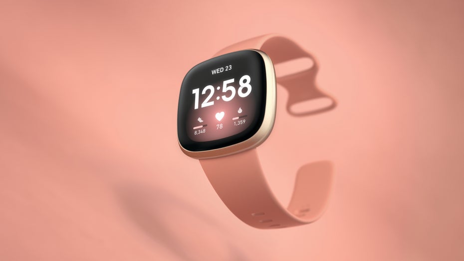 Fitbit Versa 3, maßvoll renoviert. (Foto: Fitbit)
