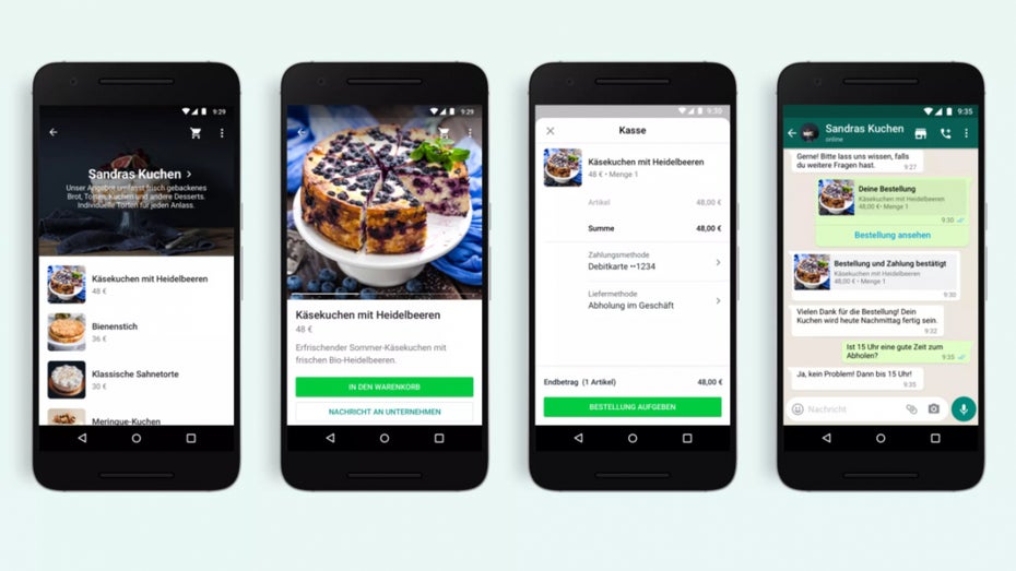Einkaufen im Chat: Whatsapp führt neuen Shopping-Button ein Einkaufen im Chat: Whatsapp führt neuen Shopping-Button ein