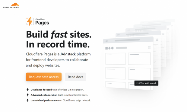 Cloudflare Pages ist ein JAMstack-Wettbewerber für Netlify und Vercel