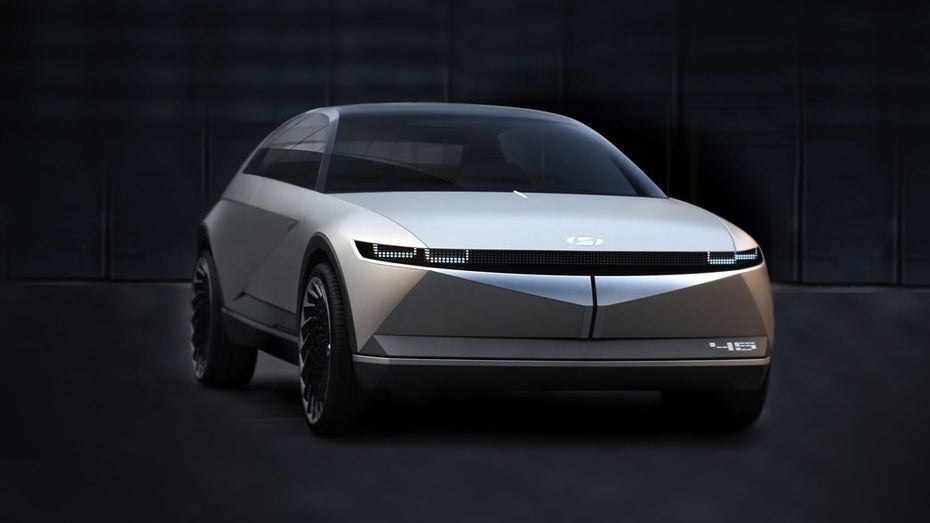 Das Concept 45 stellt die Basis für den Ioniq 5 dar. (Foto: Hyundai)