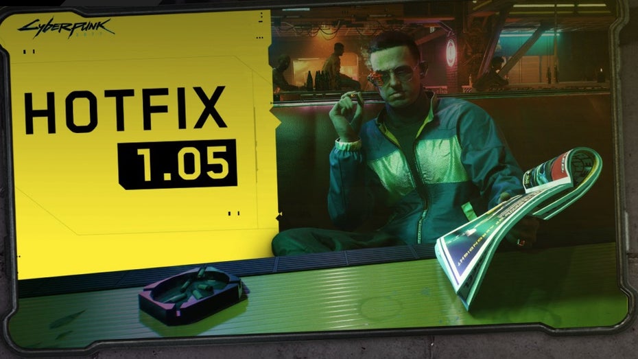 Cyberpunk 2077: CD Projekt Red veröffentlicht Hotfix für PC, Xbox und Playstation Cyberpunk 2077: CD Projekt Red veröffentlicht Hotfix für PC, Xbox und Playstation