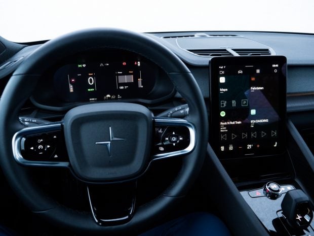 Android Automotive im Polestar 2