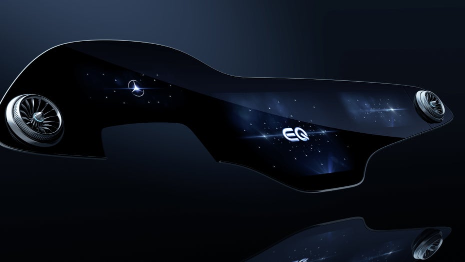 MBUX Hyperscreen: Daimler kündigt Riesendisplay für seinen Luxusstromer EQS an