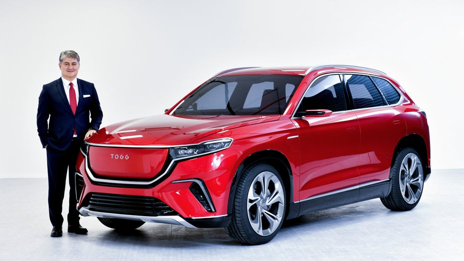 Das SUV ist das erste von zwei Modellen des türkischen Startups Togg. (Foto: Togg)