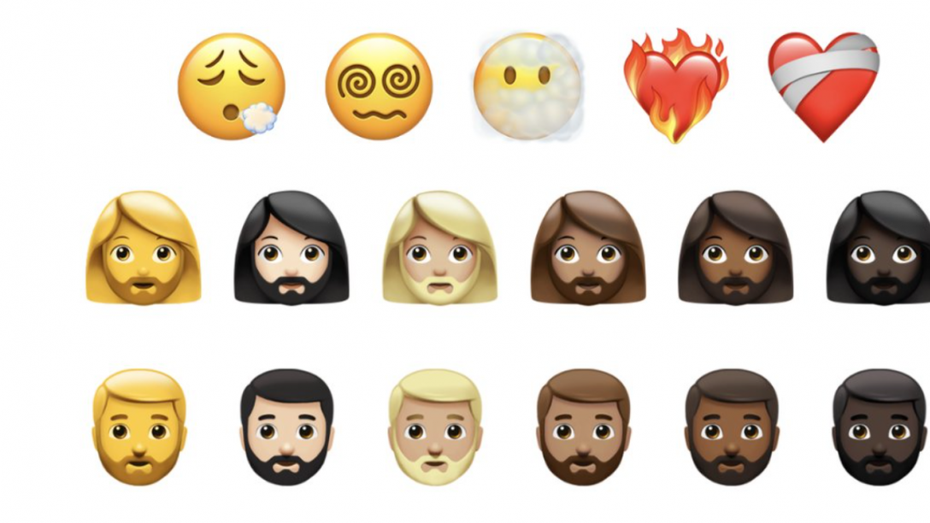 Alle neuen Apple-Emojis in der Übersicht. (Screenshot: Emojipedia/t3n)