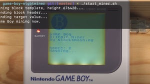 1 Bitcoin in „ein paar Billiarden Jahren” – Youtuber bringt Gameboy zum Schürfen 1 Bitcoin in „ein paar Billiarden Jahren” – Youtuber bringt Gameboy zum Schürfen