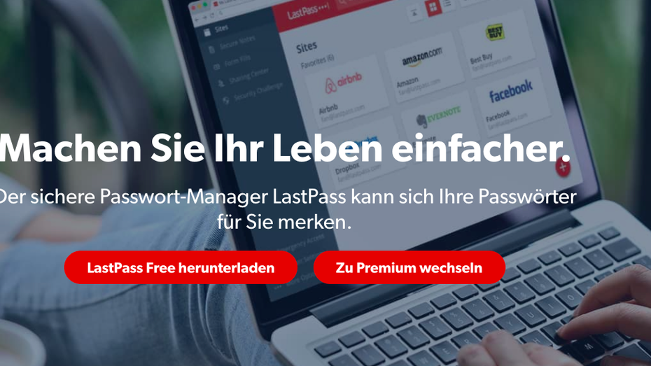 Der Passwortmanager LastPass macht sich selbstständig (Screenshot: Lastpass/t3n) LastPass: Beliebter Passwortmanager wird eigenständiges Unternehmen