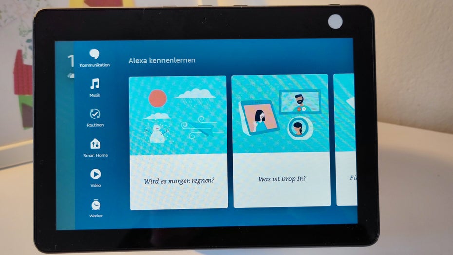 Echo Show 10 bietet zahlreiche Einstellungsoptionen.  (Foto: t3n)
