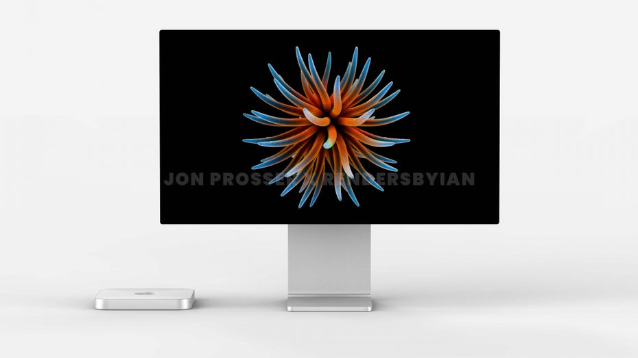 So könnte der neue Mac Mini (2021) aussehen. (Bild. Jon Prosser; Renders by Ian)