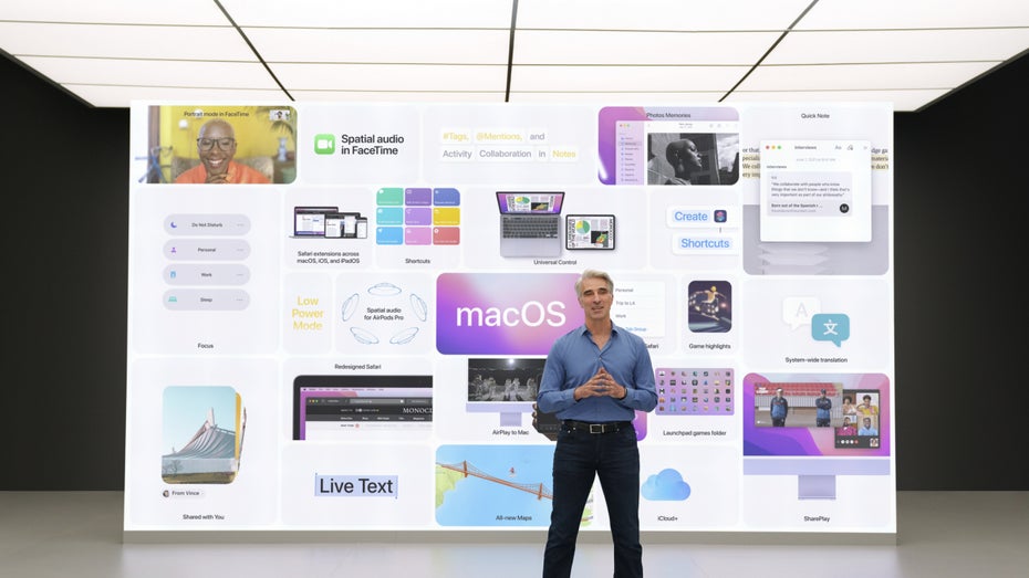 macOS 12.1 Monterey bringt Shareplay – keine Spur von „Universal Control”
