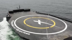 Das ist das neue SpaceX-Drohnenschiff für Falcon-9-Raketen