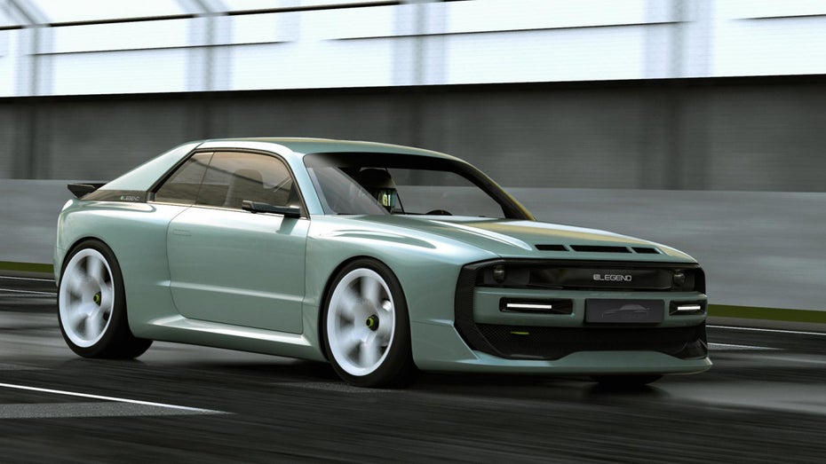 E-Legend EL1: Dieser E-Sportwagen ist eine Mischung aus Quattro, Mustang und Camaro