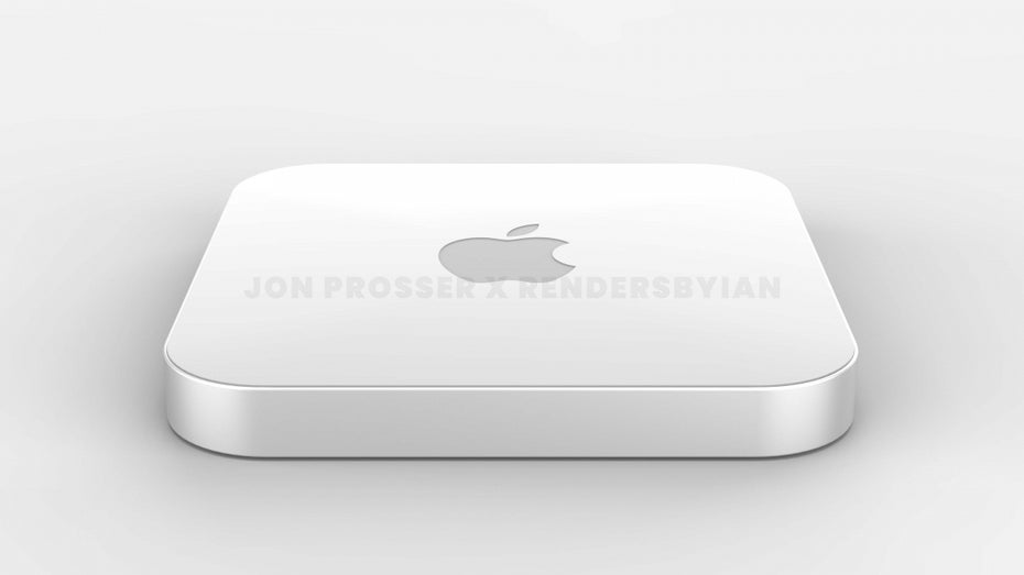 So könnte der neue Mac Mini (2021) aussehen. (Bild: Jon Prosser; Renders by Ian)