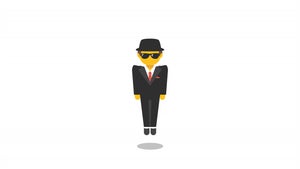 Emoji mit Geschichte: Wer hinter dem schwebenden Mann im Anzug wirklich steckt