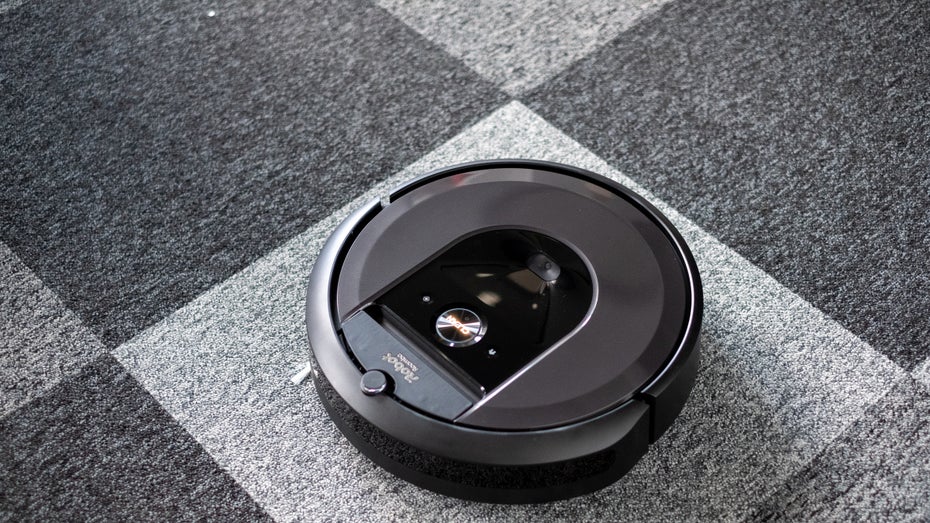 Saugroboter im Teppichgefängnis: Streifen im Muster werden zum Problem