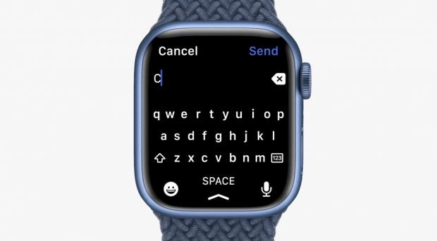 Apple Watch Series 7 Tastatur