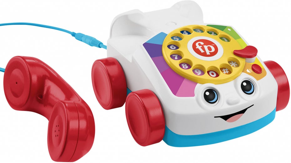 Plappertelefon: Klassiker von Fisher Price kommt als „Mobiltelefon“ mit Bluetooth