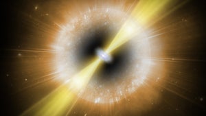 Rätsel um ultrahelle Supernova: Schwarzes Loch entsteht bei Sternenexplosion Rätsel um ultrahelle Supernova: Schwarzes Loch entsteht bei Sternenexplosion
