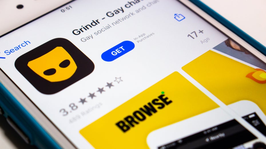 Nicht mehr im Apple App-Store in China verfügbar: die LGBTQ+-Dating-App Grindr. (Foto: Koshiro K / Shutterstock) Vor den Olympischen Winterspielen: LGBTQ+-Dating-App Grindr in China nicht mehr verfügbar