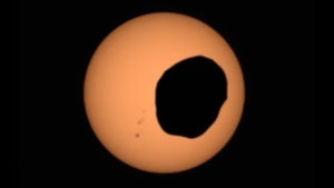 Nasa-Video zeigt Sonnenfinsternis auf dem Mars in bisher unerreichter Qualität