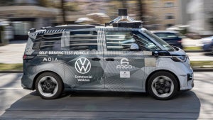 VW ID Buzz erstmals autonom auf deutschen Straßen unterwegs VW ID Buzz erstmals autonom auf deutschen Straßen unterwegs