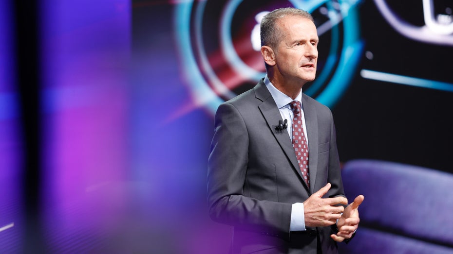 Herbert Diess hat nur noch wenige Wochen in seinem Job als VW-Konzernchef. (Foto: Volkswagen Group) VW-Chef Herbert Diess tritt ab: Porsches Blume übernimmt schon am 1. September
