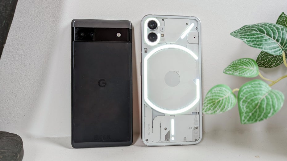 Pixel 6a im Test: So schlägt es sich gegen das Nothing Phone 1 Pixel 6a im Test: So schlägt es sich gegen das Nothing Phone 1