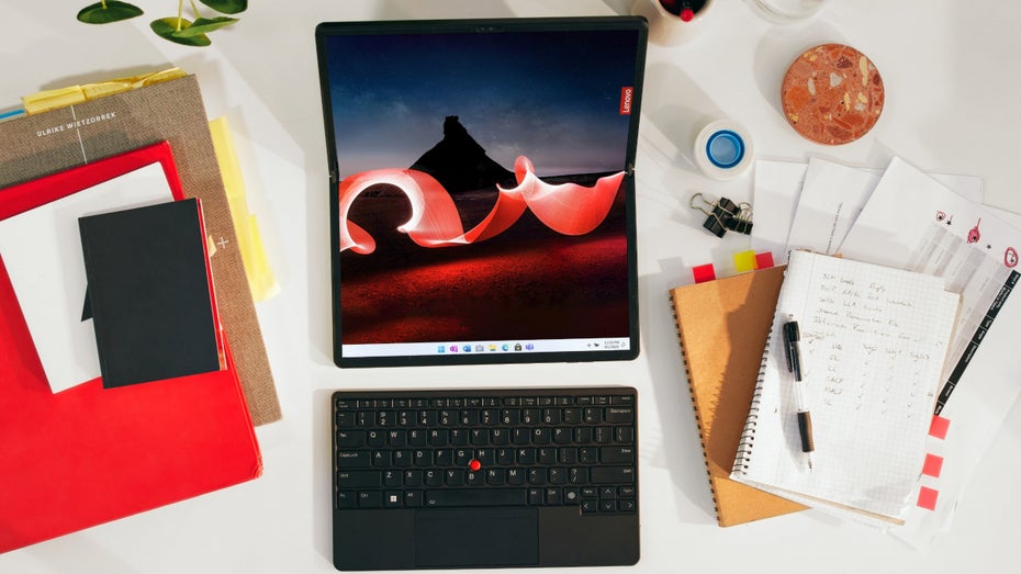 Verbessertes Thinkpad X1 Fold: Lenovo legt sein Foldable-Notebook neu auf Verbessertes Thinkpad X1 Fold: Lenovo legt sein Foldable-Notebook neu auf