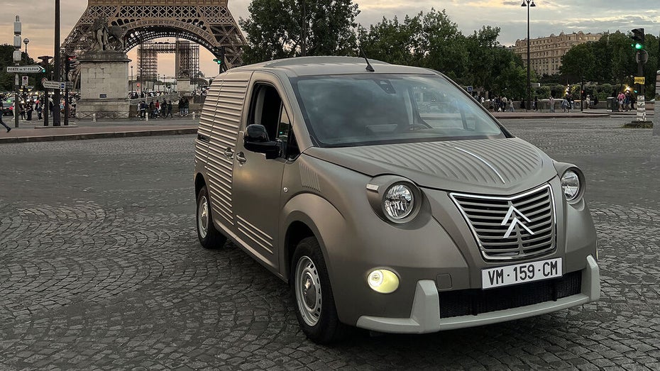 Das ist der elektrische Retro-Berlingo im Stil der Kastenente