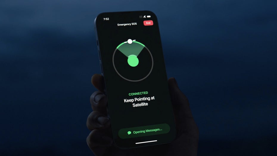 Satelliten-Notruf auf dem iPhone: Apple verlängert kostenlose Nutzung
