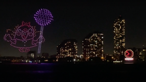 Marketing-Stunt von „Candy Crush”: 500 Drohnen fliegen über New Yorker Himmel