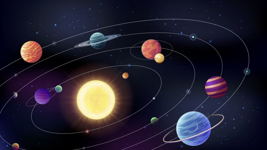 Was verrät das neu entdeckte Objekt über unser Sonnenystem? (Bild: Oneweb/Shutterstock) Ammonite: Forscher entdecken neuen Himmelskörper im Sonnensystem – was er über Planet 9 verrät